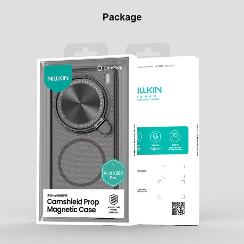 Hülle Vivo X200 Pro Magnetischer Magsafe-kameraschutz (nillkin)