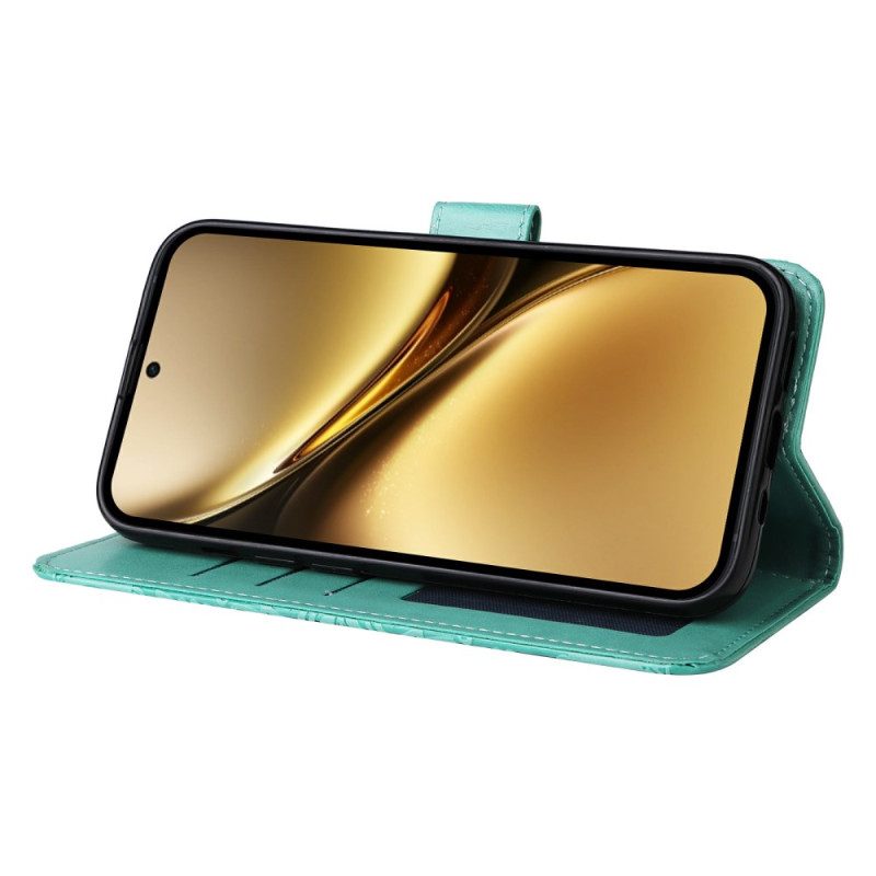 Lederhüllen Vivo X200 Pro Handyhülle Sonnenblumenmuster