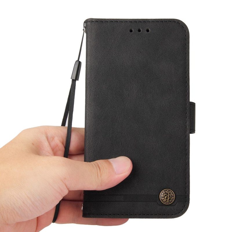 Lederhüllen Vivo X200 Pro Ziernieten In Wildlederoptik