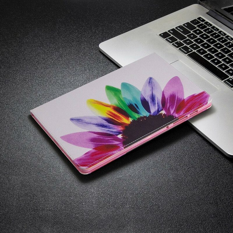 Case Für Samsung Galaxy Tab S6 Lite Aquarellblume