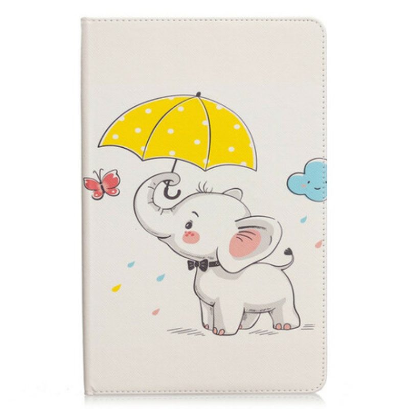 Case Für Samsung Galaxy Tab S6 Lite Elefant Im Regen
