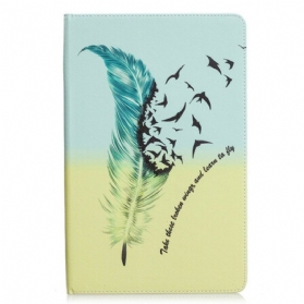 Case Für Samsung Galaxy Tab S6 Lite Feder Lernen Fliegen
