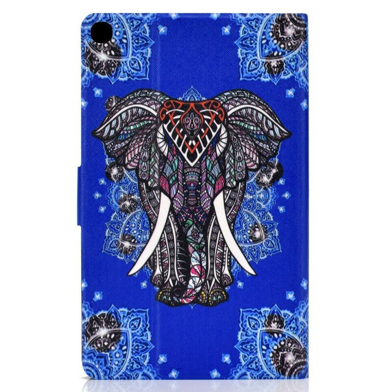 Flip Case Für Samsung Galaxy Tab S6 Lite Indischer Elefant