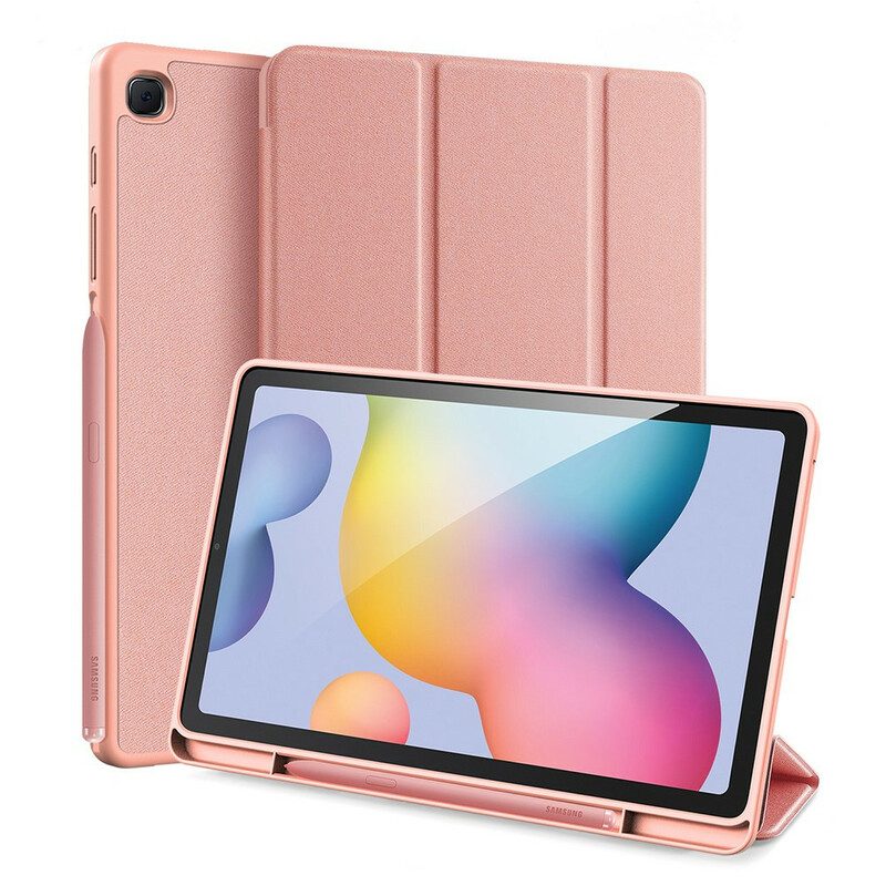 Schutzhülle Für Samsung Galaxy Tab S6 Lite Dux-ducis Stifthalter Der Domo-serie