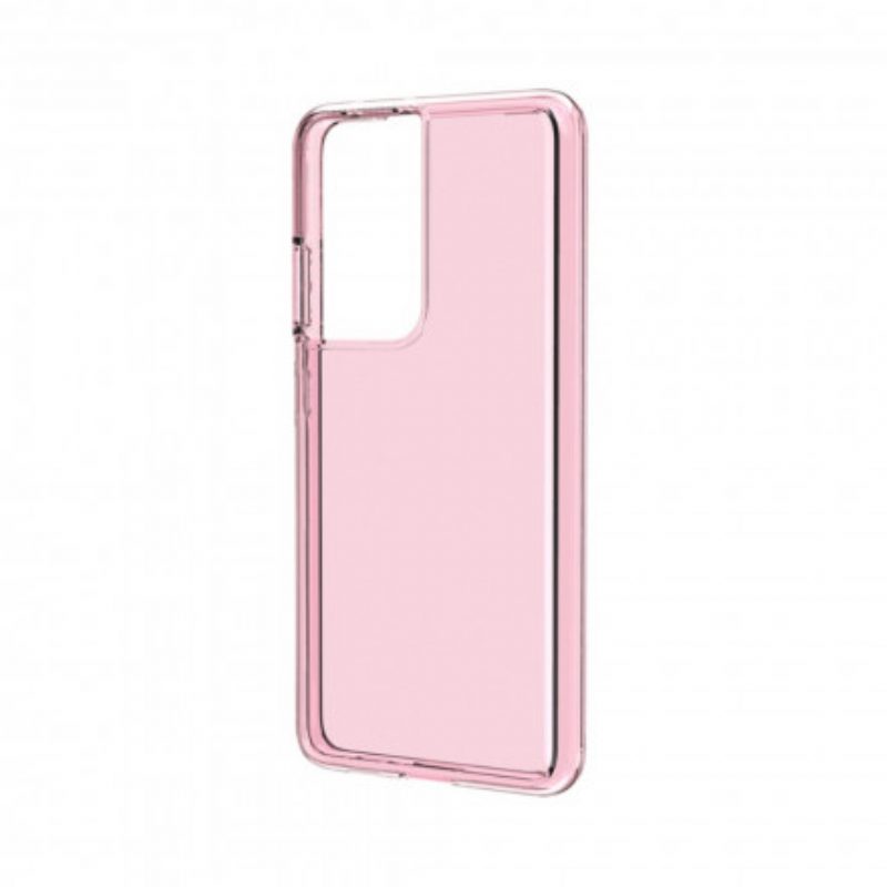 Handyhülle Für Samsung Galaxy S21 Ultra 5G Farbig Transparent