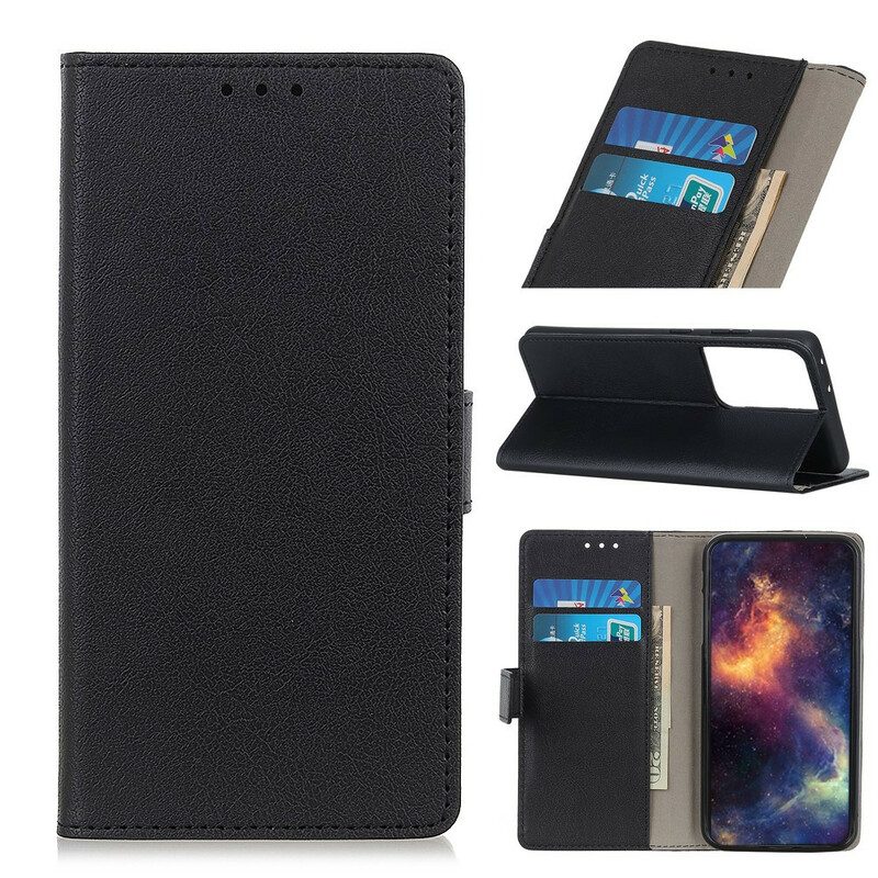 Lederhüllen Für Samsung Galaxy S21 Ultra 5G Klassisch