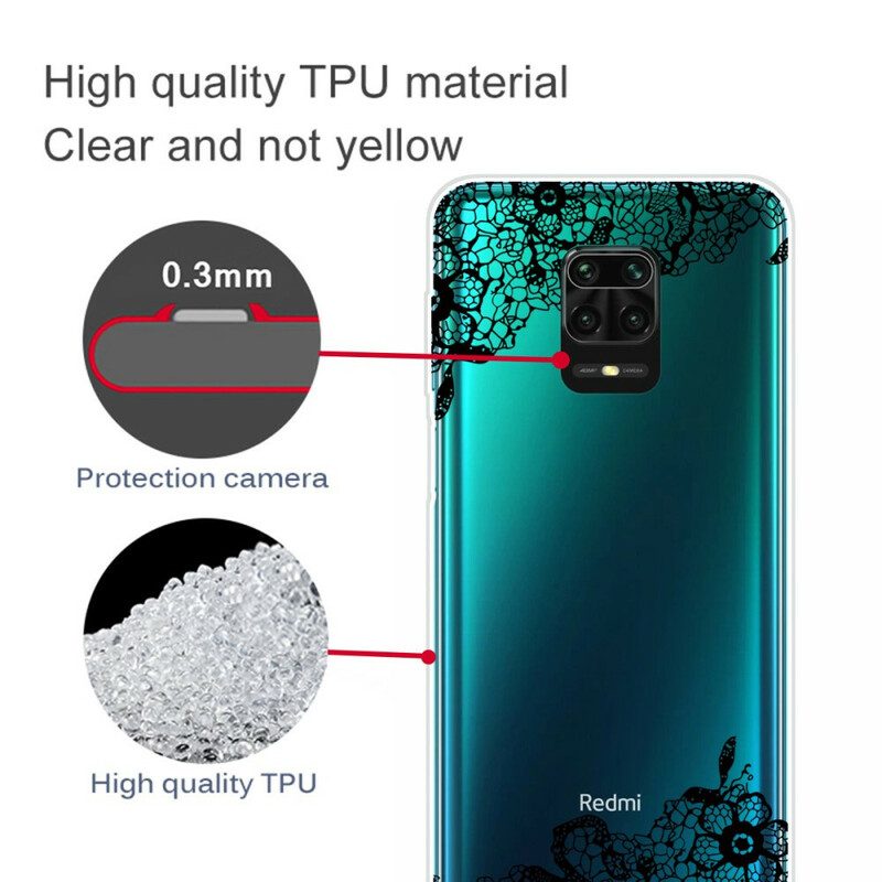 Hülle Für Xiaomi Redmi Note 9S / 9 Pro Feine Spitze