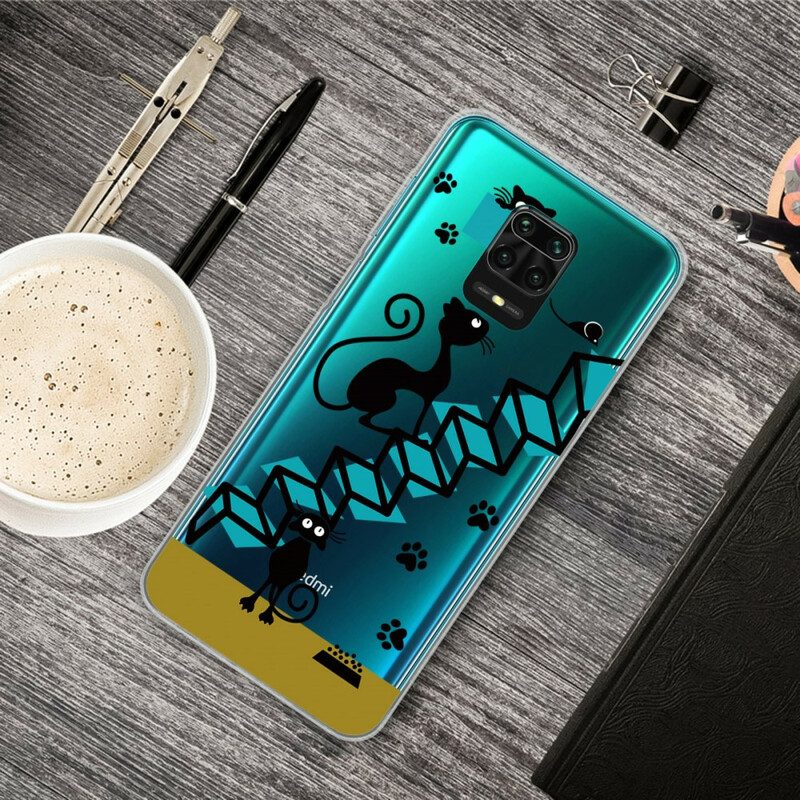 Hülle Für Xiaomi Redmi Note 9S / 9 Pro Lustige Katzen