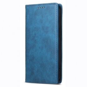 Flip Case Für Xiaomi Redmi Note 14 4g Vintage Rfid-schutz