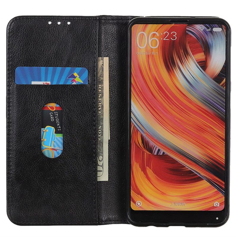 Flip Case Xiaomi Redmi Note 14 4g Handyhülle Spaltleder