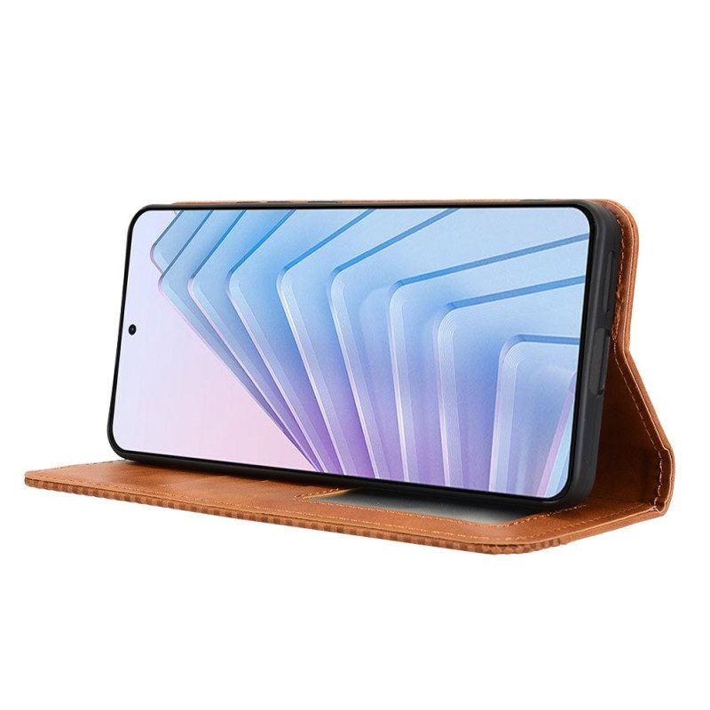 Flip Case Xiaomi Redmi Note 14 4g Handyhülle Vintage-rahmen