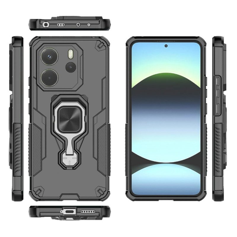 Hülle Xiaomi Redmi Note 14 4g Extrem Robust Mit Drehbarem Ständer