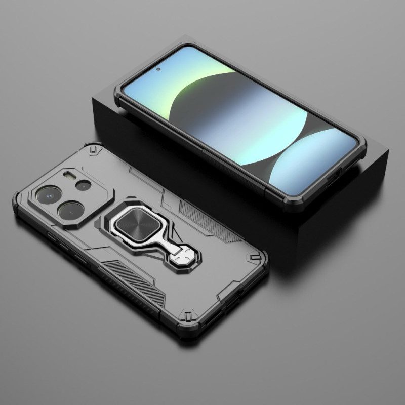 Hülle Xiaomi Redmi Note 14 4g Extrem Robust Mit Drehbarem Ständer