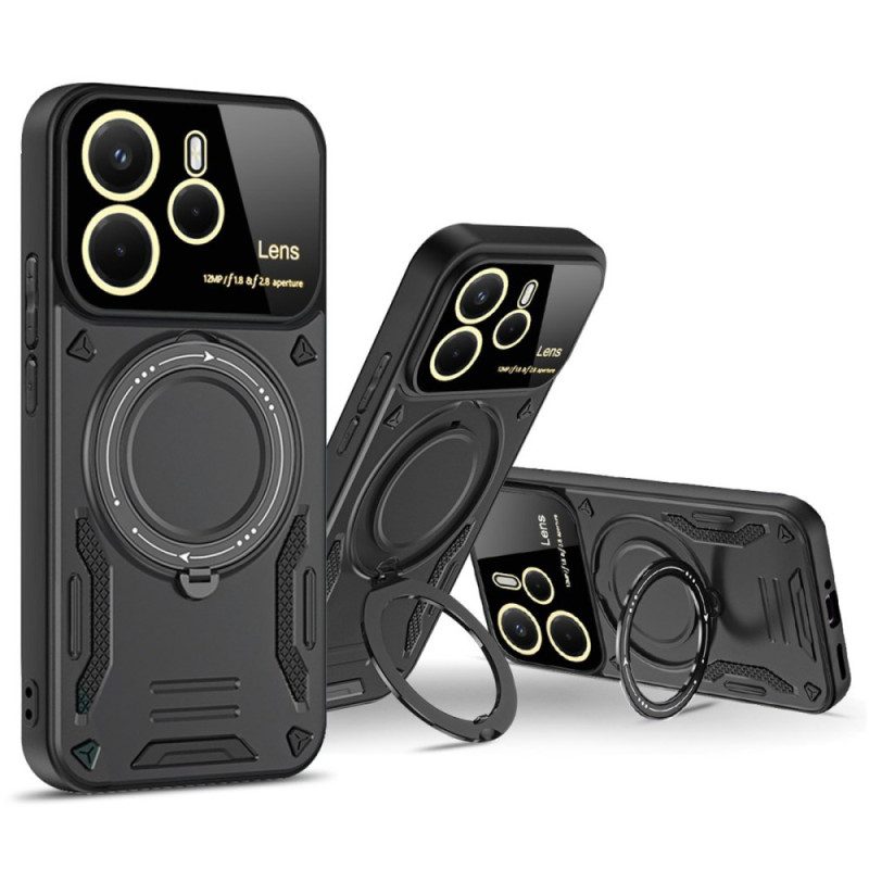 Hülle Xiaomi Redmi Note 14 4g Handyhülle Magnetisch Drehbar Stand