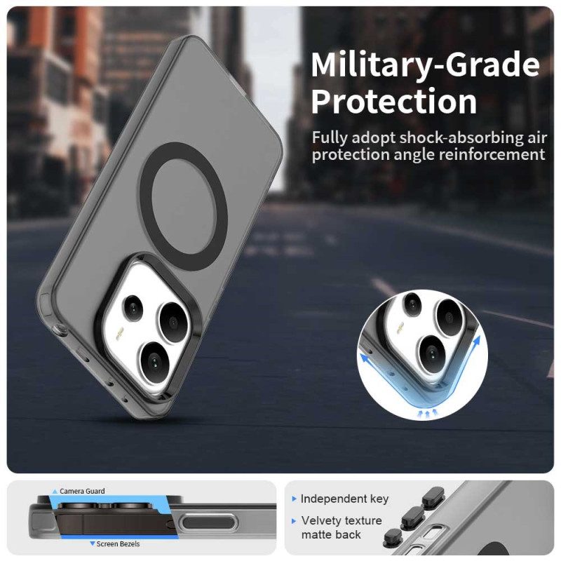 Hülle Xiaomi Redmi Note 14 4g Handyhülle Magsafe-kompatibel Getönt