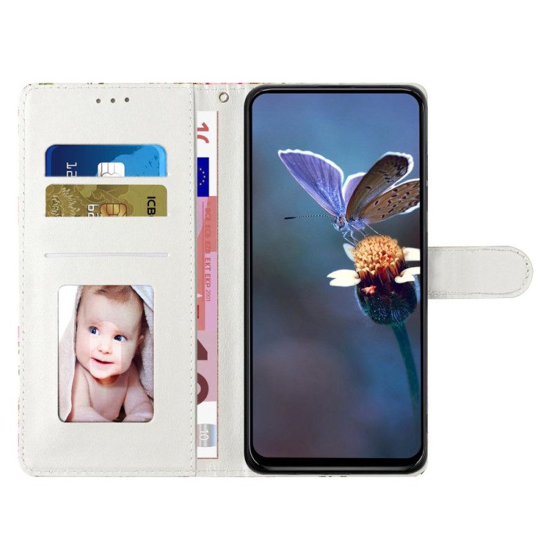 Lederhüllen Für Xiaomi Redmi Note 14 4g Meeresschmetterling