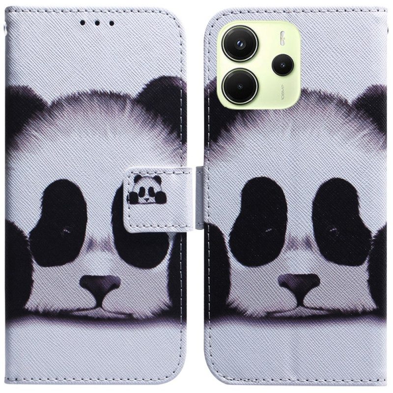 Lederhüllen Für Xiaomi Redmi Note 14 4g Panda