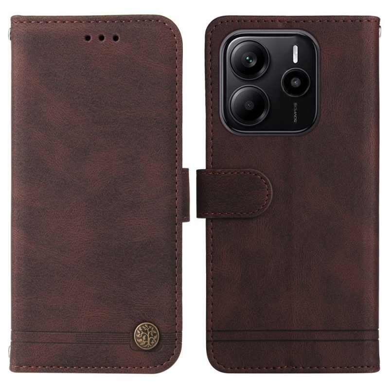 Lederhüllen Für Xiaomi Redmi Note 14 4g Retro-effekt