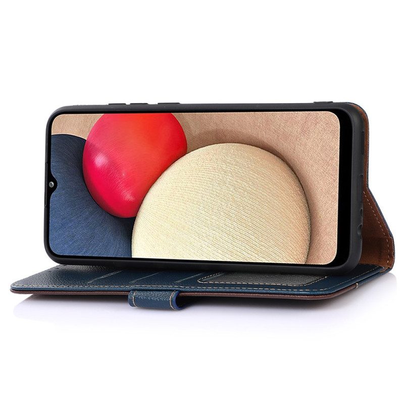 Lederhüllen Für Xiaomi Redmi Note 14 4g Zweifarbig Khazneh