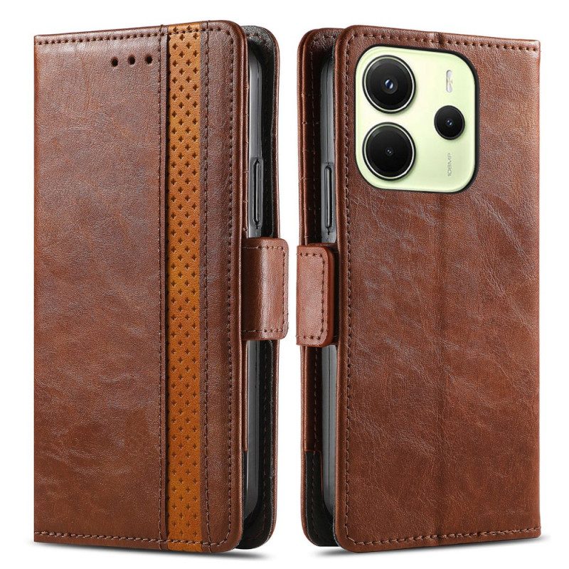 Lederhüllen Xiaomi Redmi Note 14 4g Caseneo Rfid-schutz