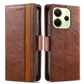 Lederhüllen Xiaomi Redmi Note 14 4g Caseneo Rfid-schutz