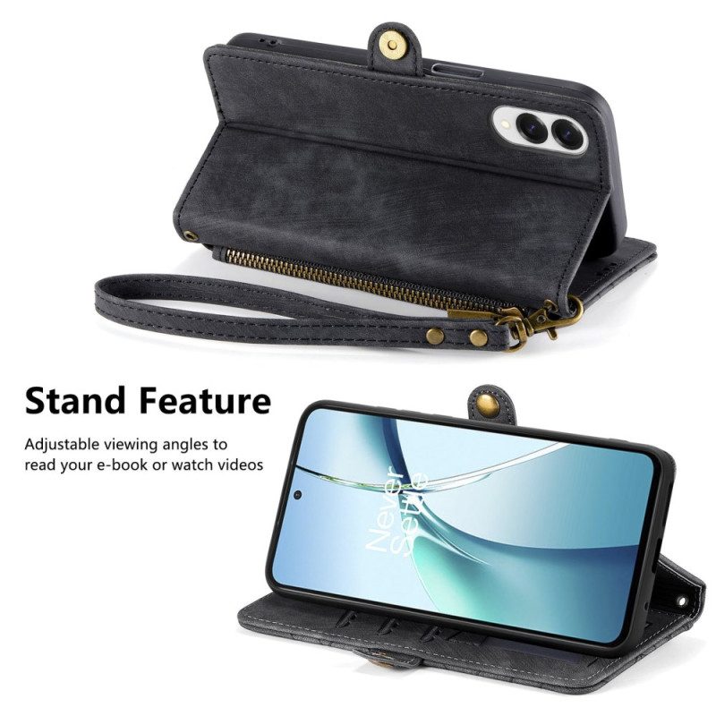 Lederhüllen Xiaomi Redmi Note 14 4g Handyhülle Geometrische Linien Mit Riemen