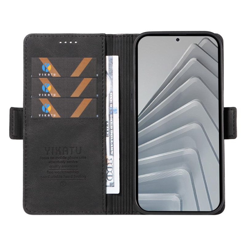 Lederhüllen Xiaomi Redmi Note 14 4g Handyhülle Klassisches Ykatu