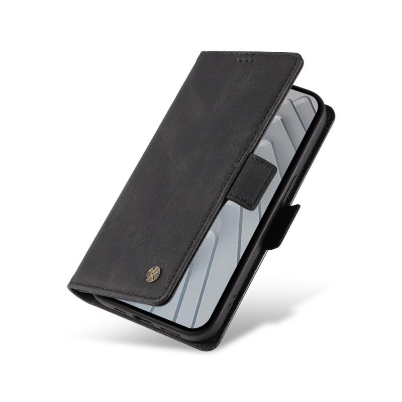 Lederhüllen Xiaomi Redmi Note 14 4g Handyhülle Klassisches Ykatu