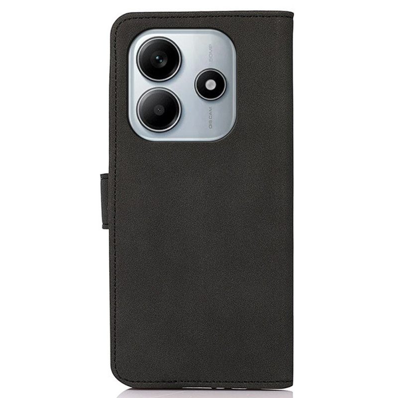 Lederhüllen Xiaomi Redmi Note 14 4g Handyhülle Stilvolles Khazneh