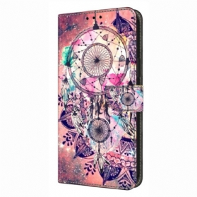 Lederhüllen Xiaomi Redmi Note 14 4g Handyhülle Traumfängermuster