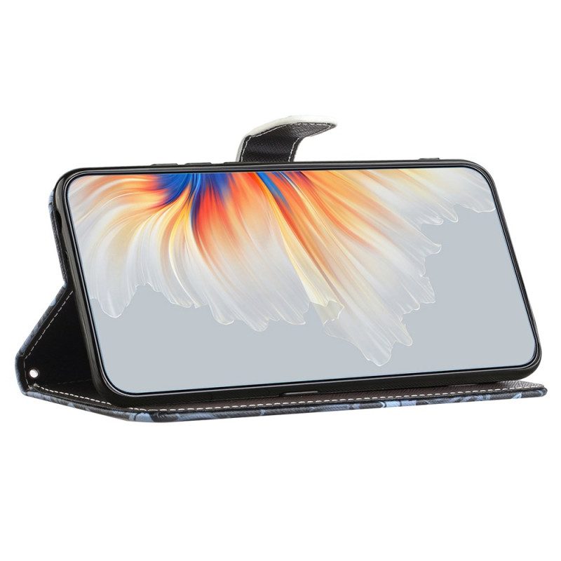 Lederhüllen Xiaomi Redmi Note 14 4g Mondblumen