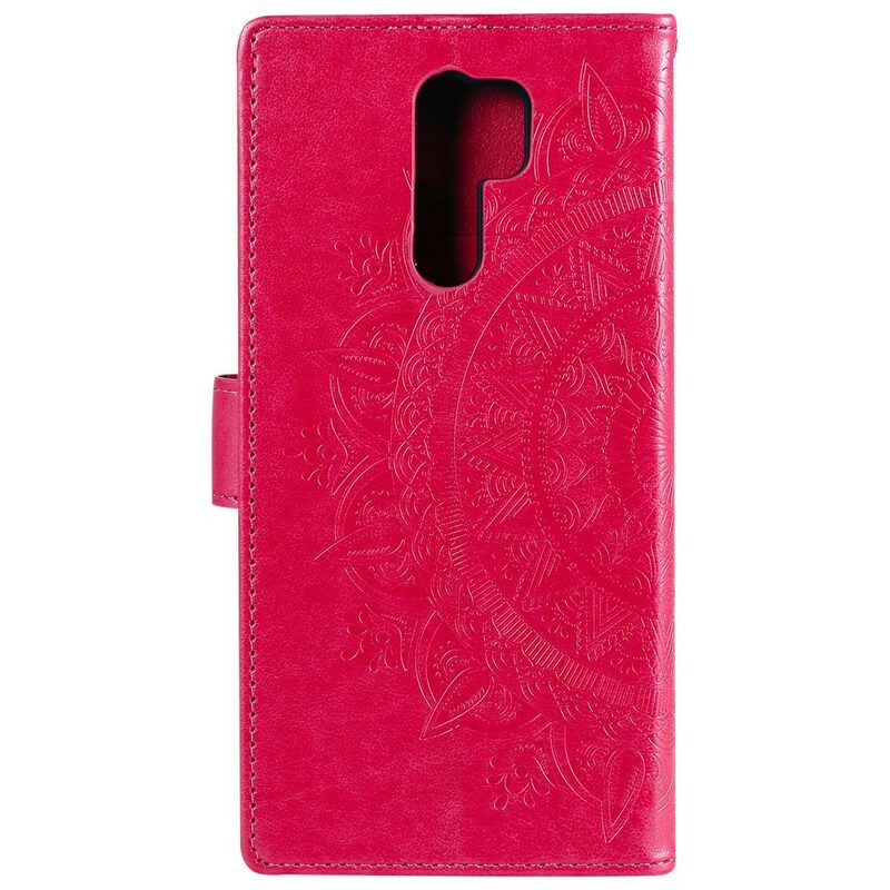 Flip Case Für Xiaomi Redmi 9 Sonnenmandala