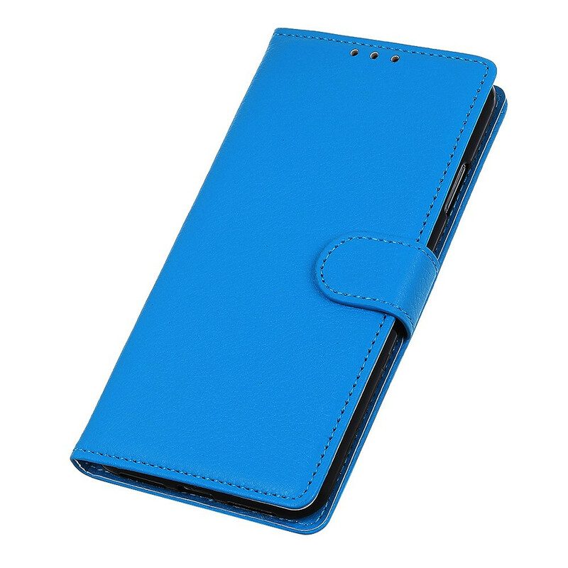 Lederhüllen Für Xiaomi Redmi 9 Premium-litschi-ledereffekt