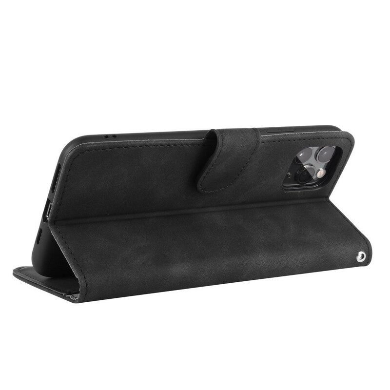 Flip Case Für iPhone 12 Mini Hautberührung