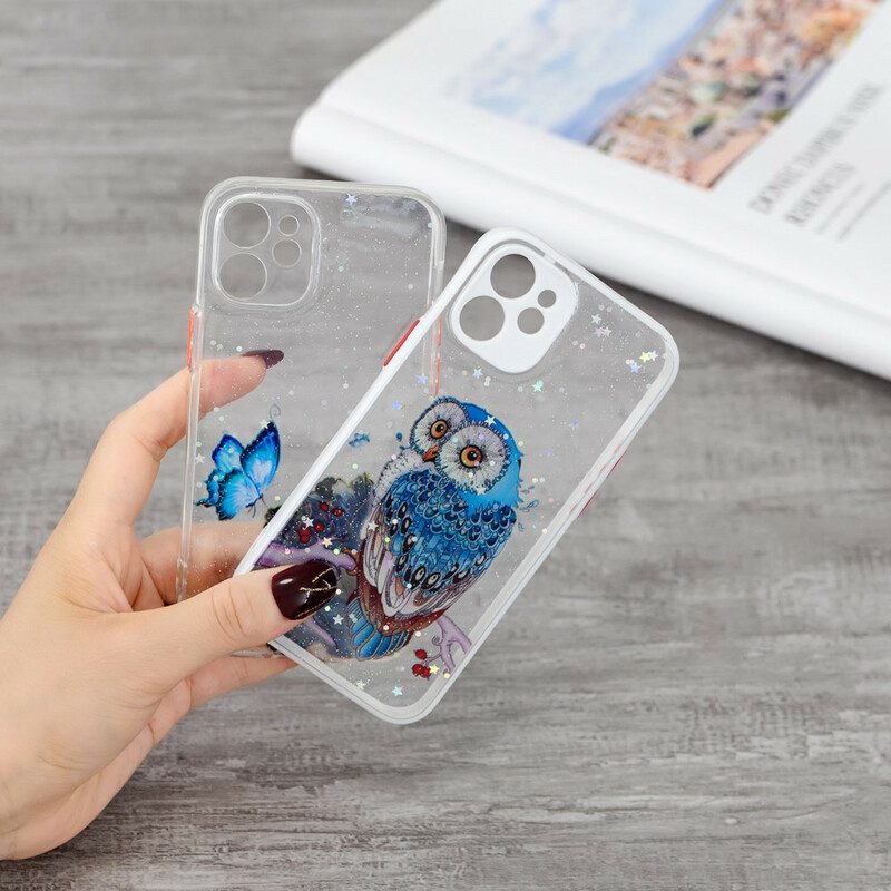 Handyhülle Für iPhone 12 Mini Blumen-schmetterlings-hybride