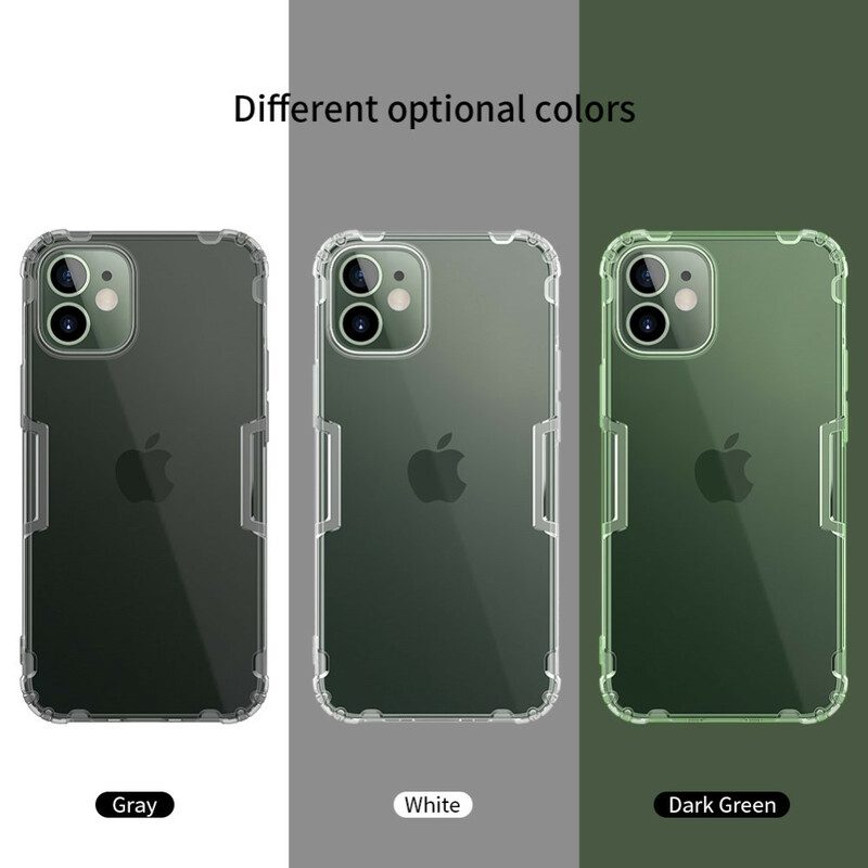 Handyhülle Für iPhone 12 Mini Nillkin Tansparent Nature