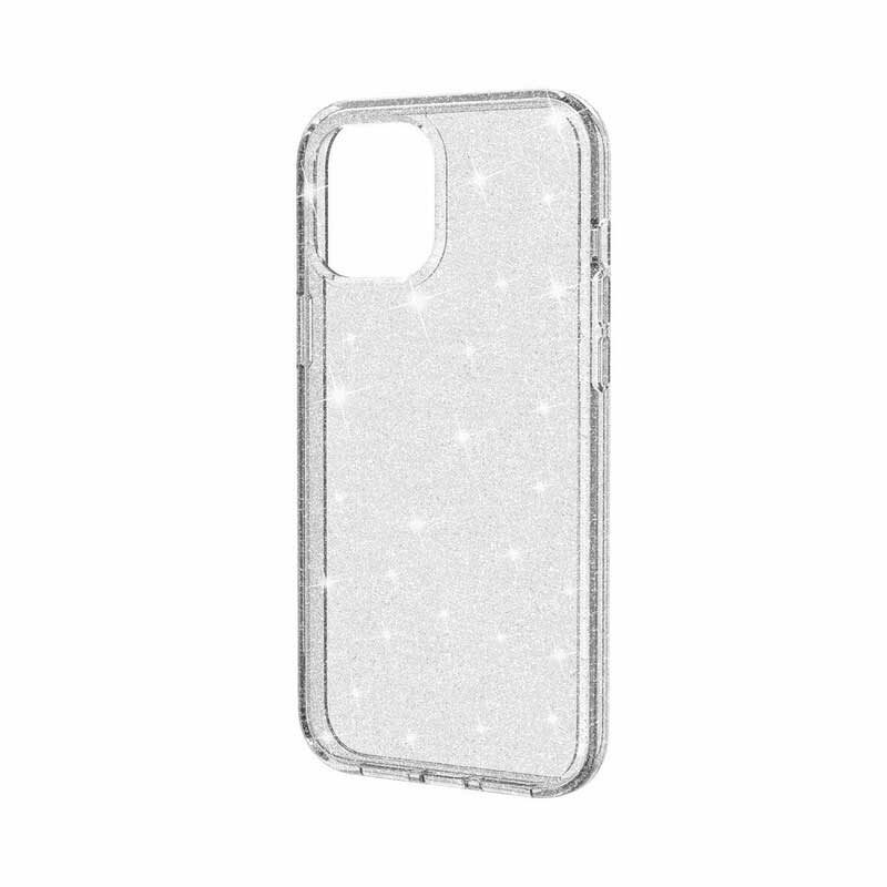 Hülle Für iPhone 12 Mini Transparente Pailletten