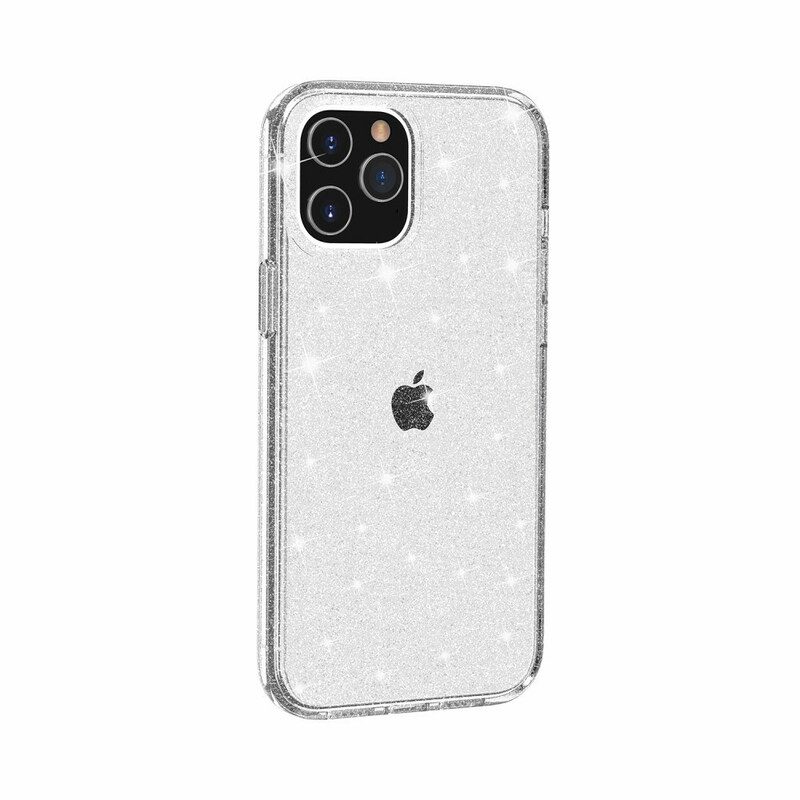 Hülle Für iPhone 12 Mini Transparente Pailletten