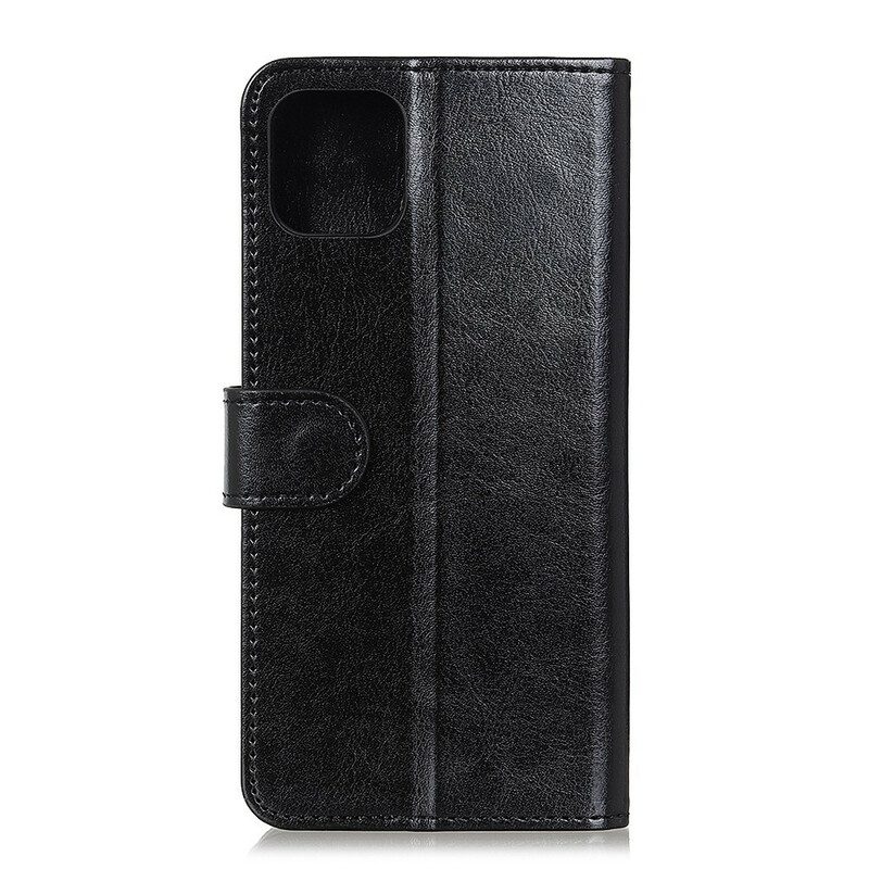 Lederhüllen Für iPhone 12 Mini Finesse Aus Kunstleder