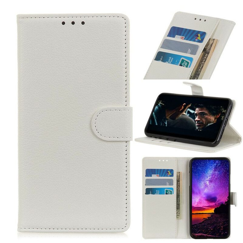 Lederhüllen Für iPhone 12 Mini Litschi-kunstleder