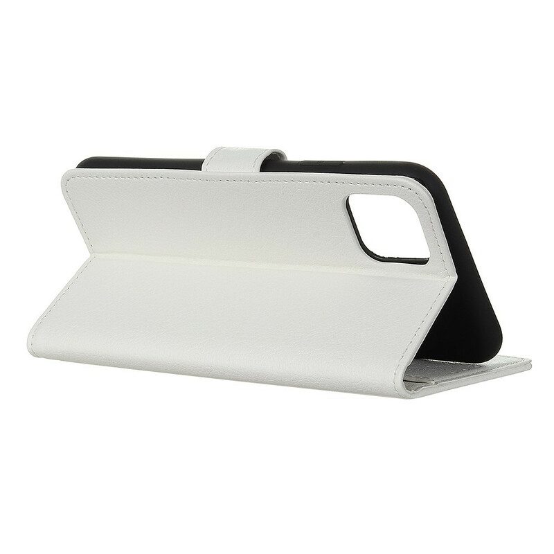 Lederhüllen Für iPhone 12 Mini Litschi-kunstleder