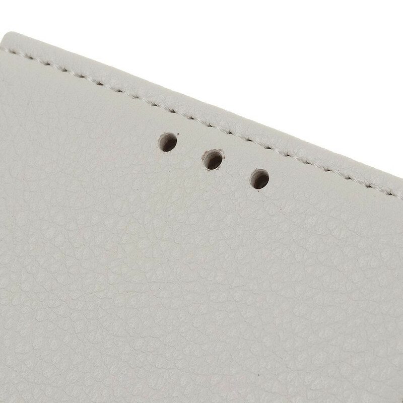 Lederhüllen Für iPhone 12 Mini Litschi-kunstleder