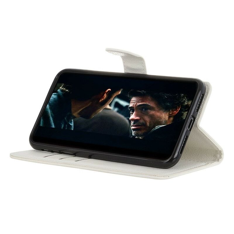 Lederhüllen Für iPhone 12 Mini Litschi-kunstleder