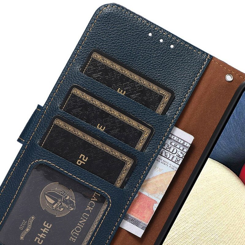 Lederhüllen Für Xiaomi Mi 11 Ultra Rfid-khazneh Im Litschi-stil