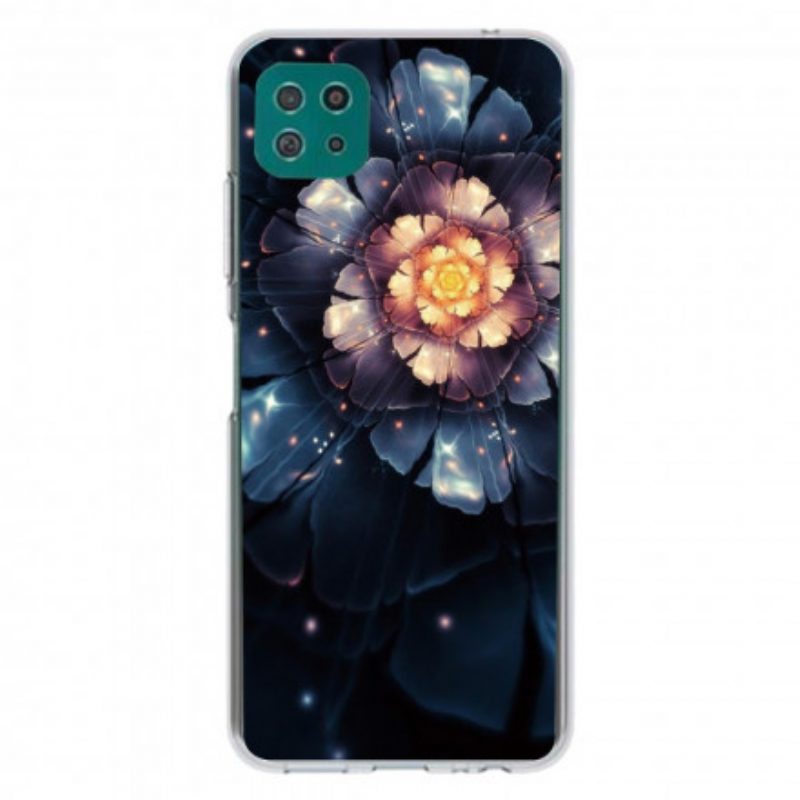 Hülle Für Samsung Galaxy A22 5G Flexible Blumen