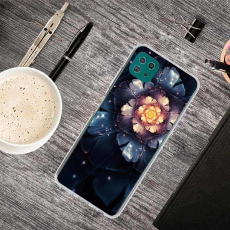 Hülle Für Samsung Galaxy A22 5G Flexible Blumen