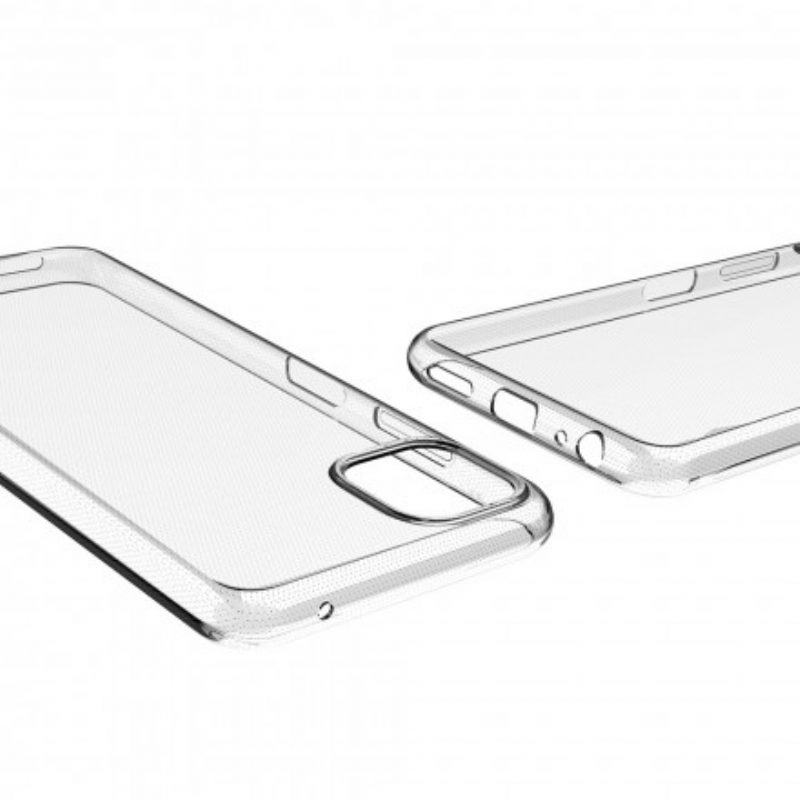 Hülle Für Samsung Galaxy A22 5G Silikon Transparent