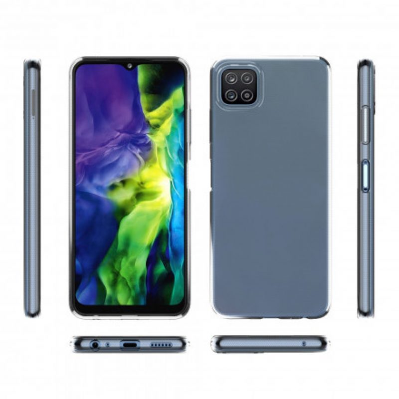 Hülle Für Samsung Galaxy A22 5G Silikon Transparent