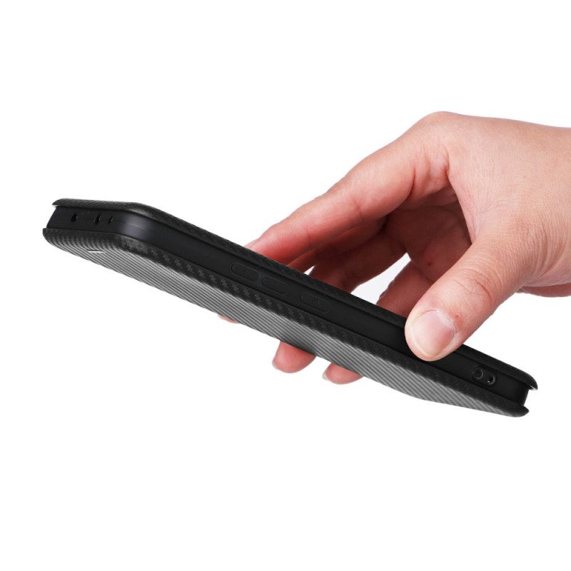 Flip Case Oppo Reno 13 5g Handyhülle Carbonfaser