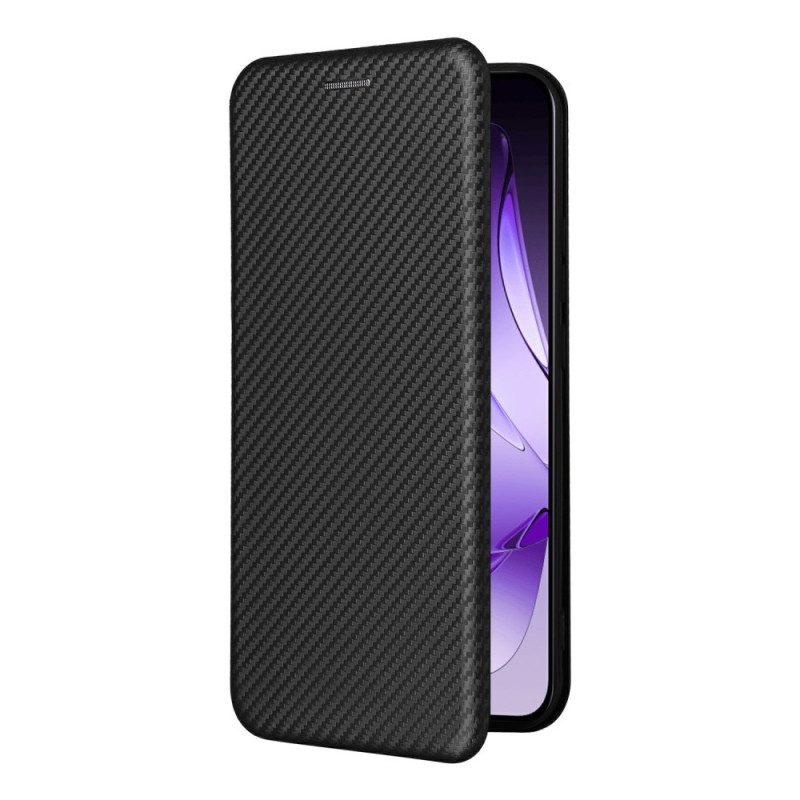 Flip Case Oppo Reno 13 5g Handyhülle Carbonfaser